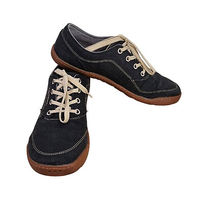 #ad ASTRAL Hemp Loyak Minimalist Shoes VS201 Blue Beige Womens Size 10.5 US 9 UK