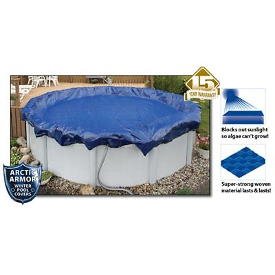 #ad Arctic Armor WC906 4 15 Year 21 Round Above Ground Swimming Pool Winter Covers