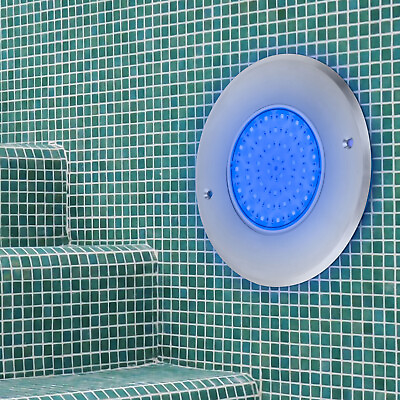 #ad LED Swimming Pool Light Underwater RGB Spa Pool Lamp FixtureAPP LED Controller