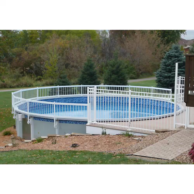 #ad #ad Premium Guard above Ground Pool Fence Add On Kit B 3 Spans