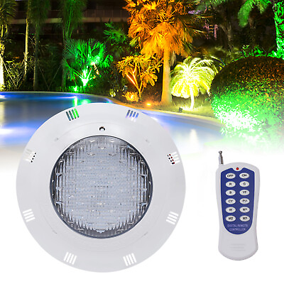 12V 45W RGB Swimming LED Pool SPA Light Underwater Lamp IP68 Waterproof Lamp USA