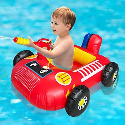 #ad #ad Inflatable Swimming Pool Float Ride On Boat Pool Floats for Kids Toddler