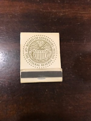 #ad Used Board of Governors of The Federal Reserve System Matchbook VG Washington DC