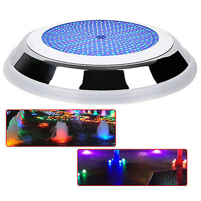 #ad 55W RGB LED Swimming Pool Light Spa Light Stainless Resin filled Underwater Lamp