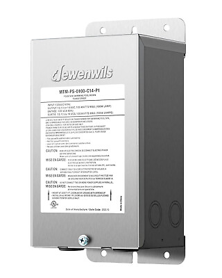 #ad DEWENWILS 100W Low Voltage Pool Light TransformerDurable amp; Reliable 120V AC
