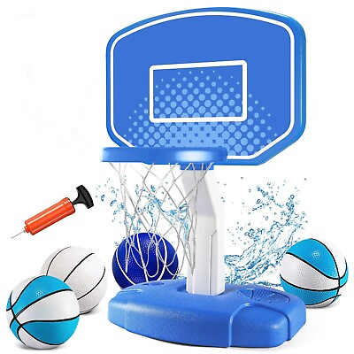 #ad Pool Basketball Hoop Poolside Basketball Hoop for Swimming Pool Pool Access...