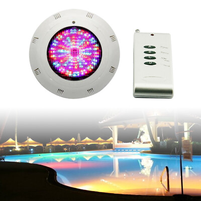 12V 18W Watt RGB Swimming LED Pool Light Underwater Light IP68 Waterproof Lamp