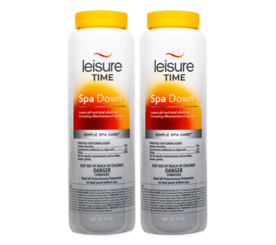 #ad Leisure Time Spa Down 2.5 lb 2 Pack