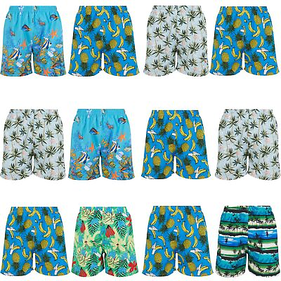 #ad #ad Men#x27;s Swim Trunks Swimwear Beach Shorts Adult Bathing Suit Mesh Lining 2 Pack