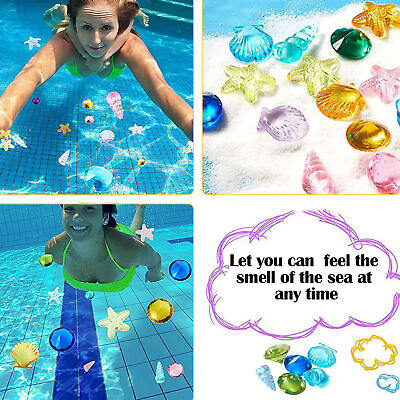 #ad #ad 20 32 40 46Pcs Kids Diving Pool Toy Outdoor Beach Swimming Pool Game Kit lq
