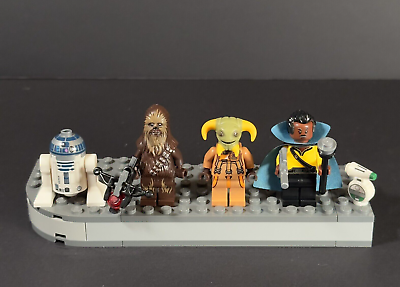 #ad Lego Star Wars 5 Minifigures Lot Set Millennium Falcon 75257 EUC Read Desc.