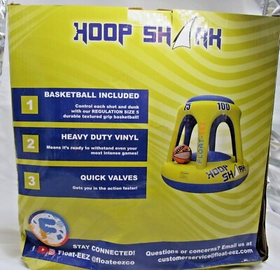 #ad Hoop Shark Swimming Pool Basketball Hoop Set by FLOAT EEZ