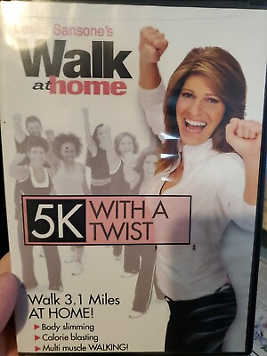 #ad #ad Leslie Sansone#x27;s 5k With A Twist DVD Walk At Home 2009