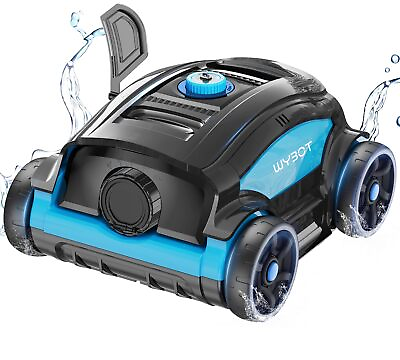 #ad Wybot Robotic Pool Vacuum Cleaner Automatic Cordless Pool Robot Rechargeable NEW