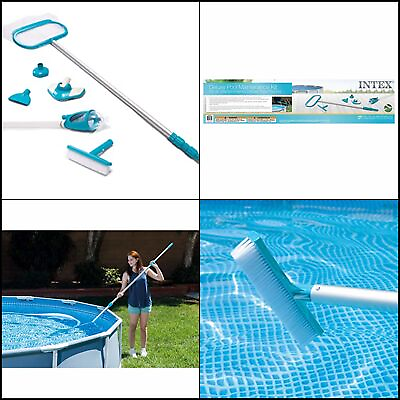 Maintenance Kit Deluxe Above 28003e Ground Pool Pools Blue 800 Gph Used