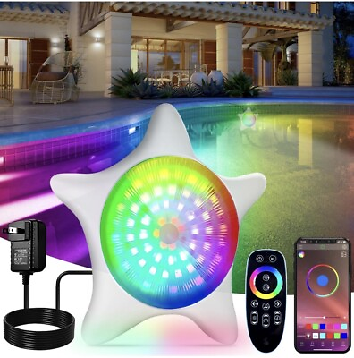 #ad Starfish Led Pool Lights For Above Ground Inground Pool Submersible Ip68