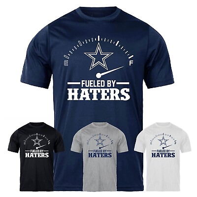 Dallas Cowboys T Shirt NFL Football Fueled By Haters Small 4X