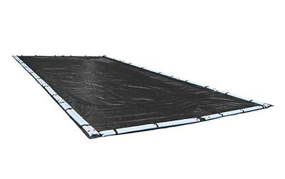 #ad 382040R PM Black Mesh Winter Pool Cover for In Ground 20 x 40 ft. Pool