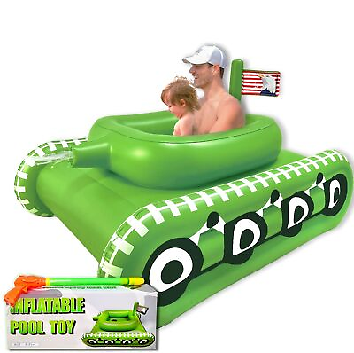 #ad Upgrade Version Largest Inflatable Tank Pool Floats Pool Toys with Action...
