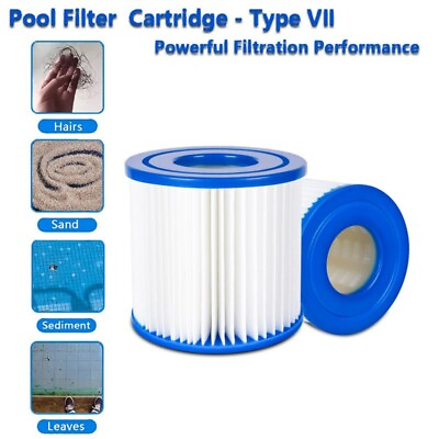 #ad 1 6Pack Type D Pool Replacement filters for Summer Waves Summer Escapes