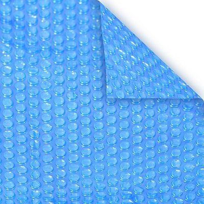 #ad 18#x27; x 36#x27; Rectangle Blue Swimming Pool Heater Solar Blanket Cover Tarp 12 Mil