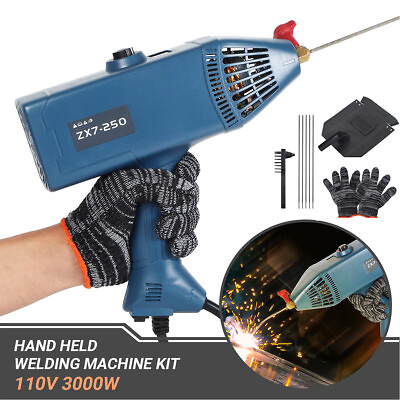 Electric Welder Hand Held Welding Machine Kit 110V 3000W Digital Arc Welder Tool