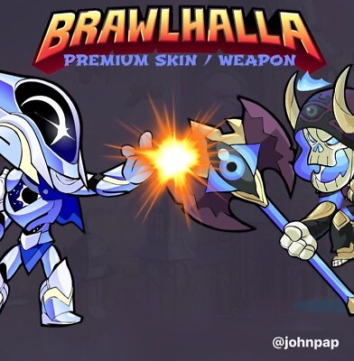 Brawlhalla: PREMIUM SKIN WEAPON⚡INSTANT Delivery⚡ 🔥TRUSTED🔥 CHEAP READ DESC