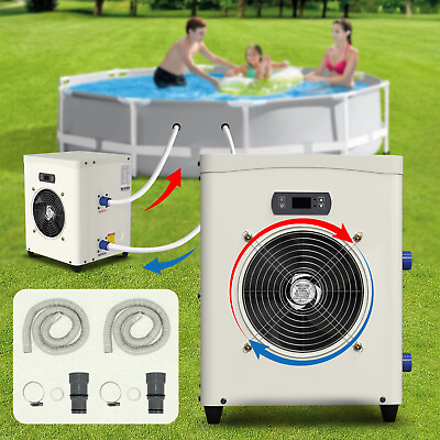 #ad NAIZEA Above Ground Pool Heater with Titanium Heat Exchanger110V Mini Heat Pump
