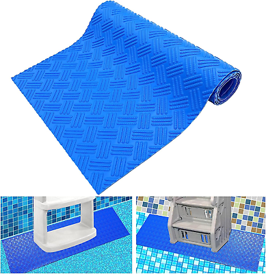#ad Swimming Pool Ladder Mat Protective Pool Ladder Pad Step Mat with Non Slip Tex