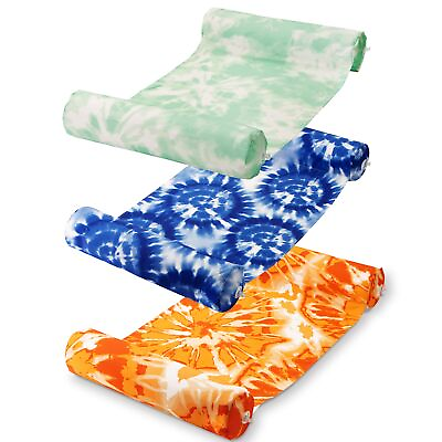 #ad 3 Pack 4 in 1 Inflatable Pool Floats Hammock Multi Purpose Swimming Accessories
