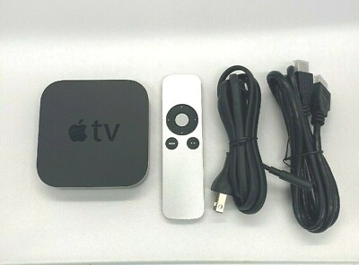 Apple TV 3rd Generation 2013 Remote amp; HDMI cable Used GREAT. #309