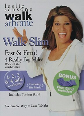 #ad #ad Leslie Sansone Walk Slim: Fast and Firm 4 Really Big Miles