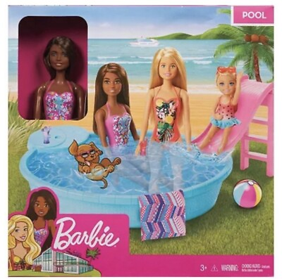 #ad #ad Barbie Pool Party Includes Barbie Pool And Accessories