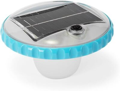 #ad #ad Intex Floating LED Pool Light Solar Powered with Auto On at Night