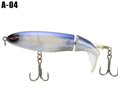 1PC Whopper Plopper Topwater Floating Fishing Lures Rotating Tail for Bass 04