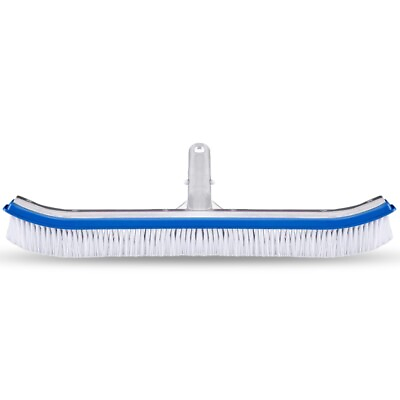 #ad NEW 18quot; Curved Wall Floor Brush for In Above Ground Swimming Pool Brush Only