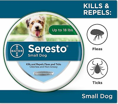 #ad New Seresto³ Flea Tick amp; Tick Collar for Small Dogs 8 Months Protection1