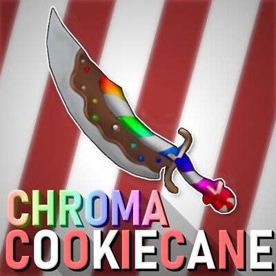 *CHEAP* MM2 Roblox Chroma Cookiecane godlys *FAST DELIVERY*