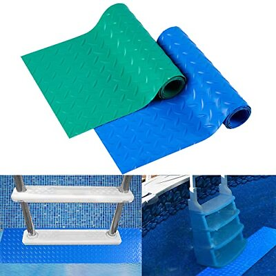 #ad #ad 2 Rolls Swimming Pool Ladder Pad Non Slip Pool Step Mat Protective Ladder Mat...