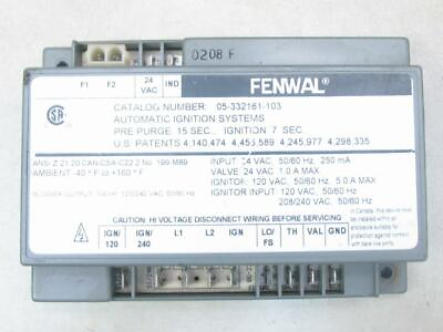 #ad #ad FENWAL 05 332161 103 Automatic Ignition System Teledyne Laars E0180400