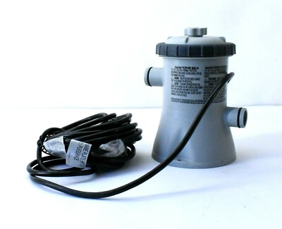 #ad Intex Model 601M Krystal Clear Filter Pump Above Ground Pool 110 120vac JPA03