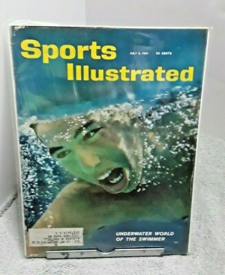 Sports Illustrated July 3 1961 Swimming and Frank Budd Jack Nicklaus Pirates