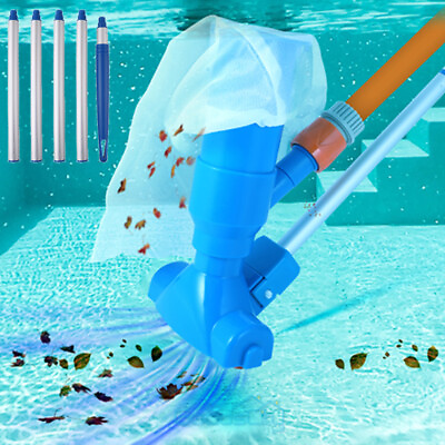 #ad #ad NEW Swimming Pool Vacuum Head Cleaner Inground Above Ground amp; Pole Set Blue