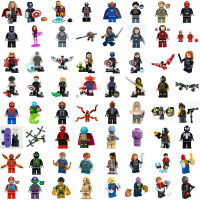 Lego Marvel DC Super Heroes Minifigures YOU PICK. New 100% Authentic Lego