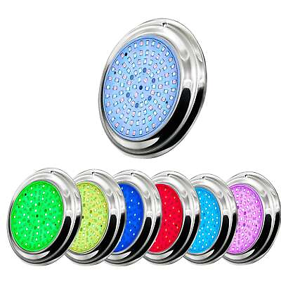 #ad POOLTONE™ SOLID STATE 16 COLOR LED POOL LIGHT 12 OR 120 VOLTS 15 150 FT