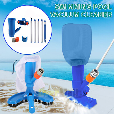 #ad 2024 Swimming Pool Tool Suction Vacuum Head Brush Cleaner Above Ground Inground