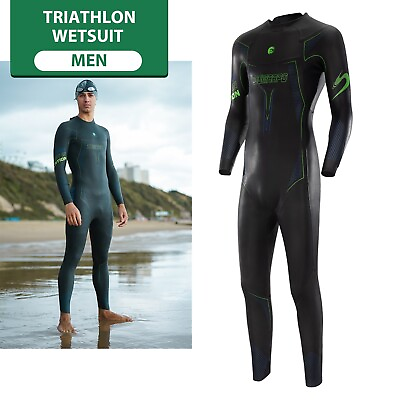 #ad #ad Triathlon Wetsuit Men Open Water Swimming 3 2mm Yamamoto Neoprene Long Sleeves