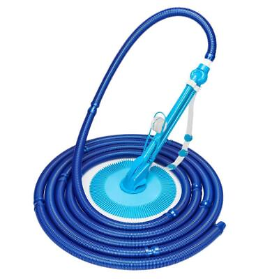 #ad Swimming Pool Automatic Cleaner Clean Inground Above Ground Pool Vacuum Hose Set