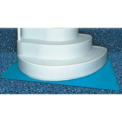 Outdoor Non Skid Deluxe In Pool Ladder Steps Liner Pad 4 x 5 Ft Swimming Deck