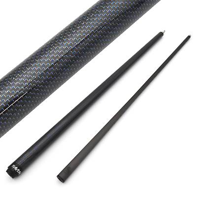 #ad Carbon Fiber pool cue RAVEN X3 Blue 12.4 or 11.8 Radial Joint Soft Tip